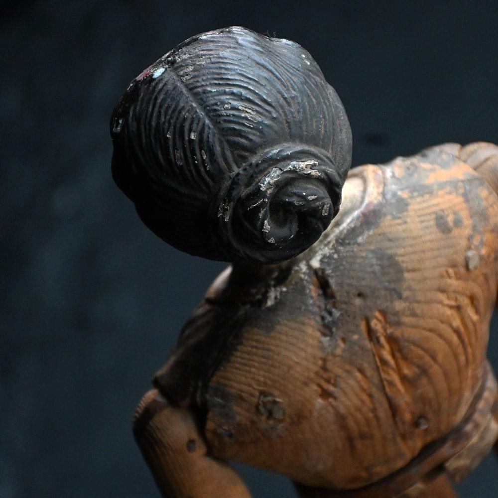 Early 19th century Hand Carved Santos Figure 1