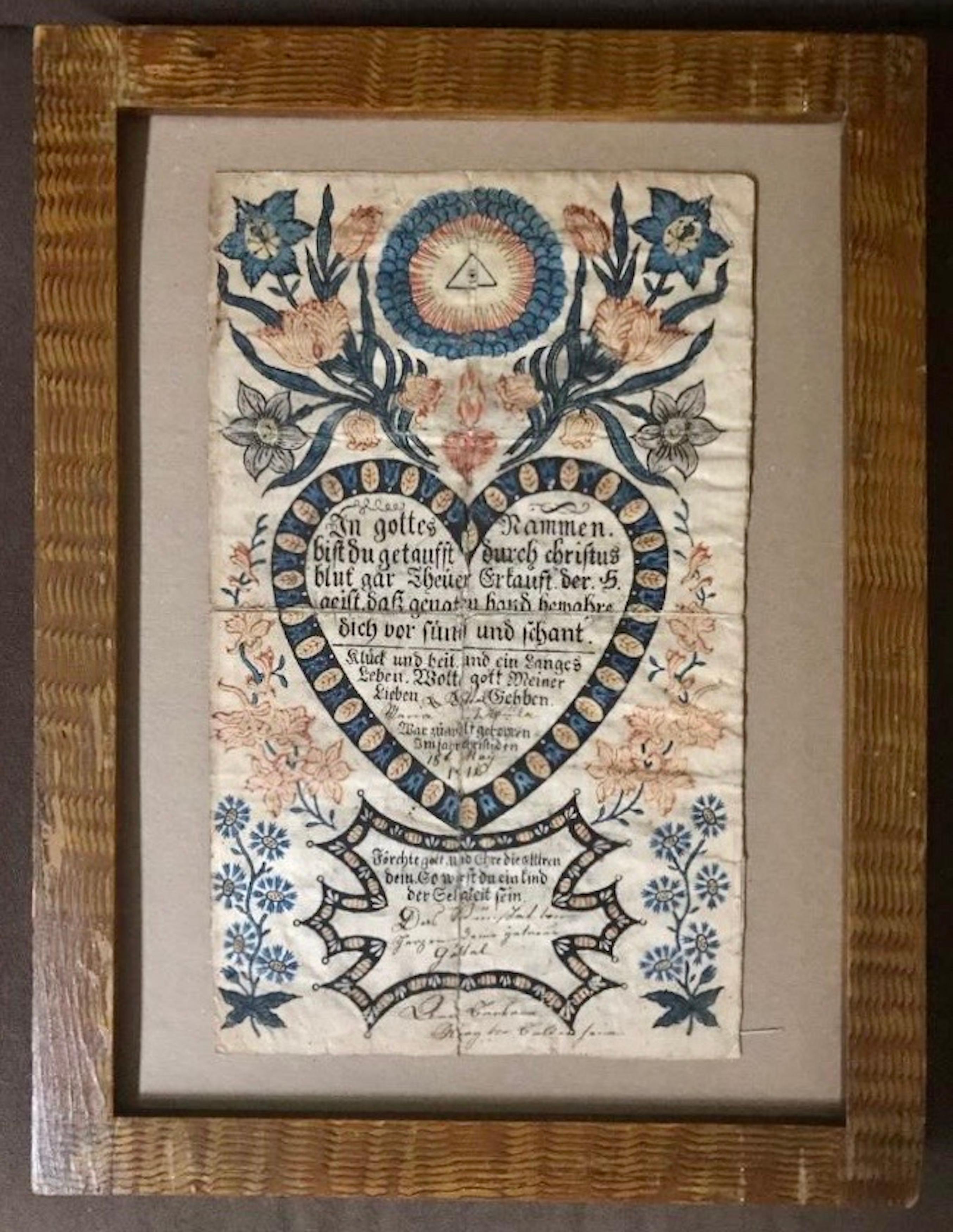 Batismal record for Maria Ursula, dated 1811, size: 13 1/2