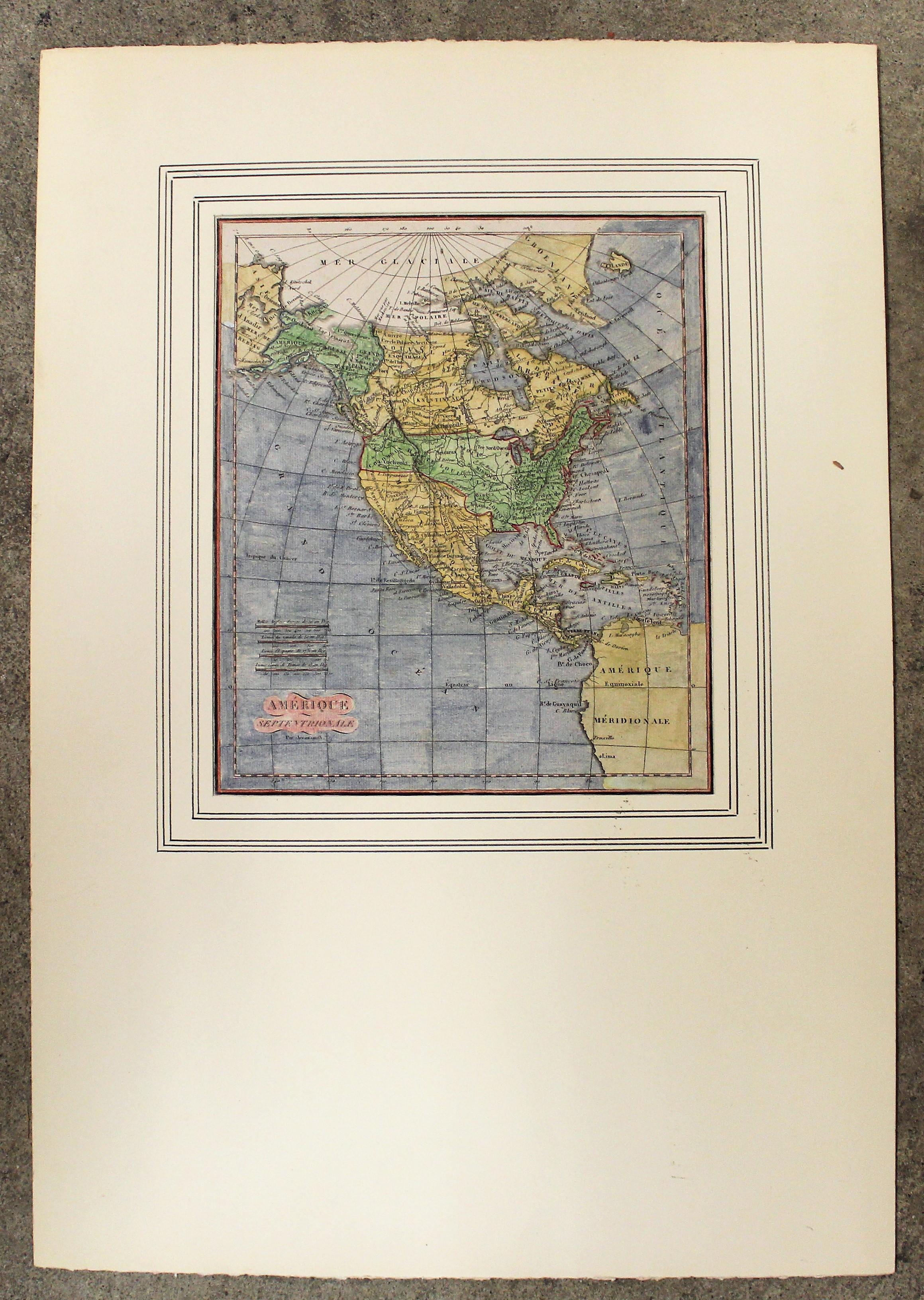 early north america map