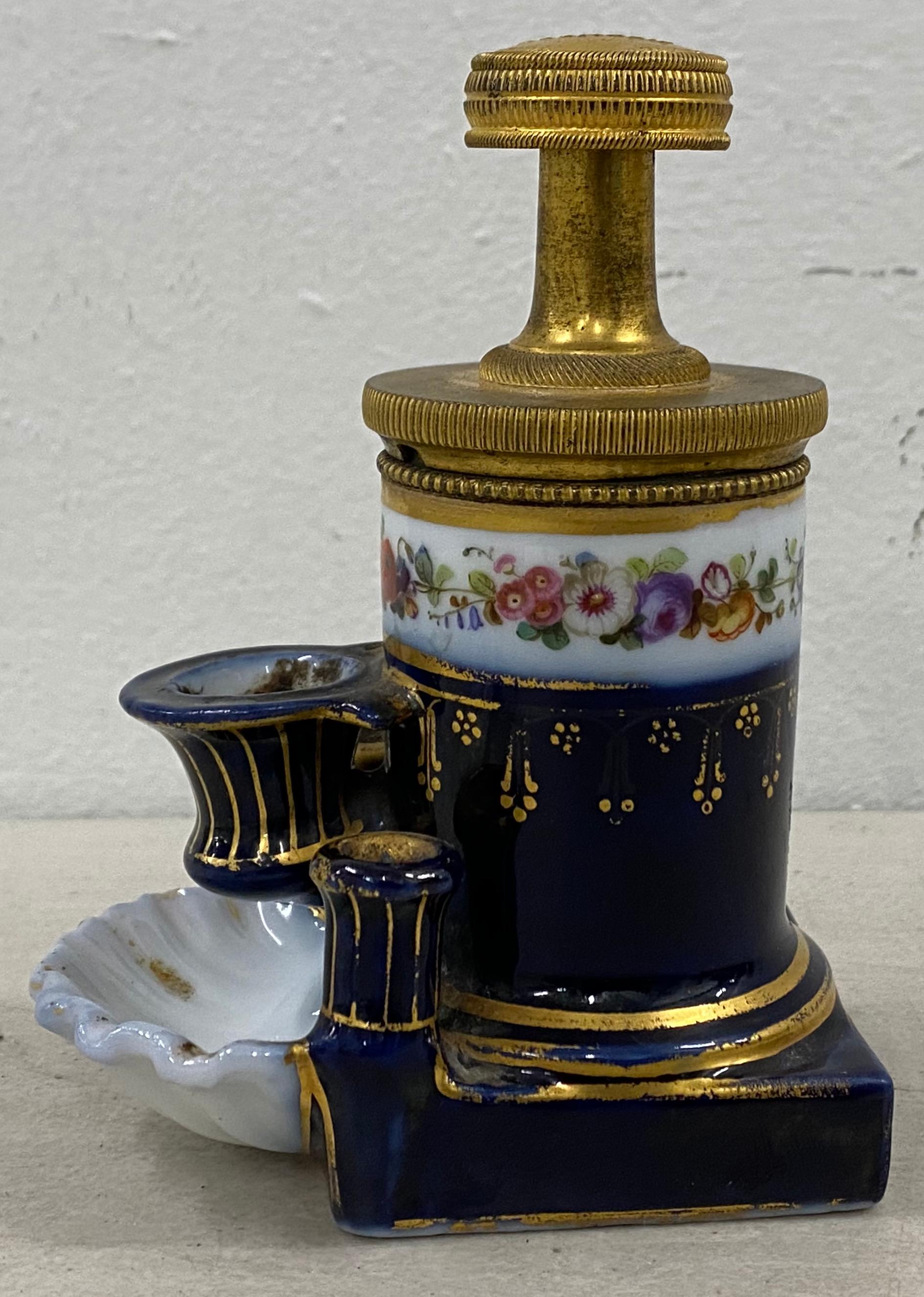 antique porcelain inkwell