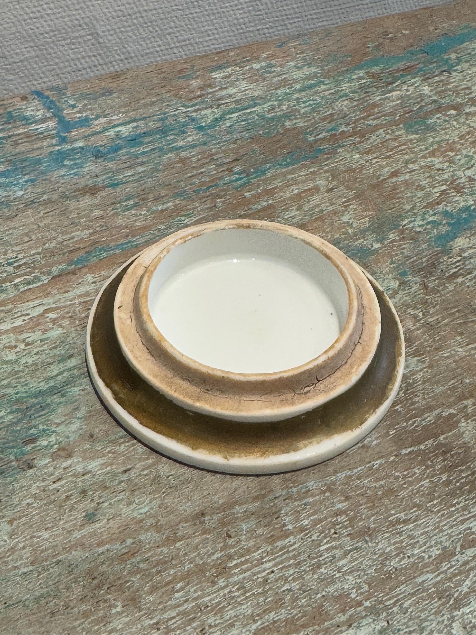 Porcellana Cachepot in porcellana dipinto a mano dell'inizio del XIX secolo attribuito alla fabbrica Tucker in vendita