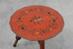 Early 19th century Hindeloopen side table, The Netherlands