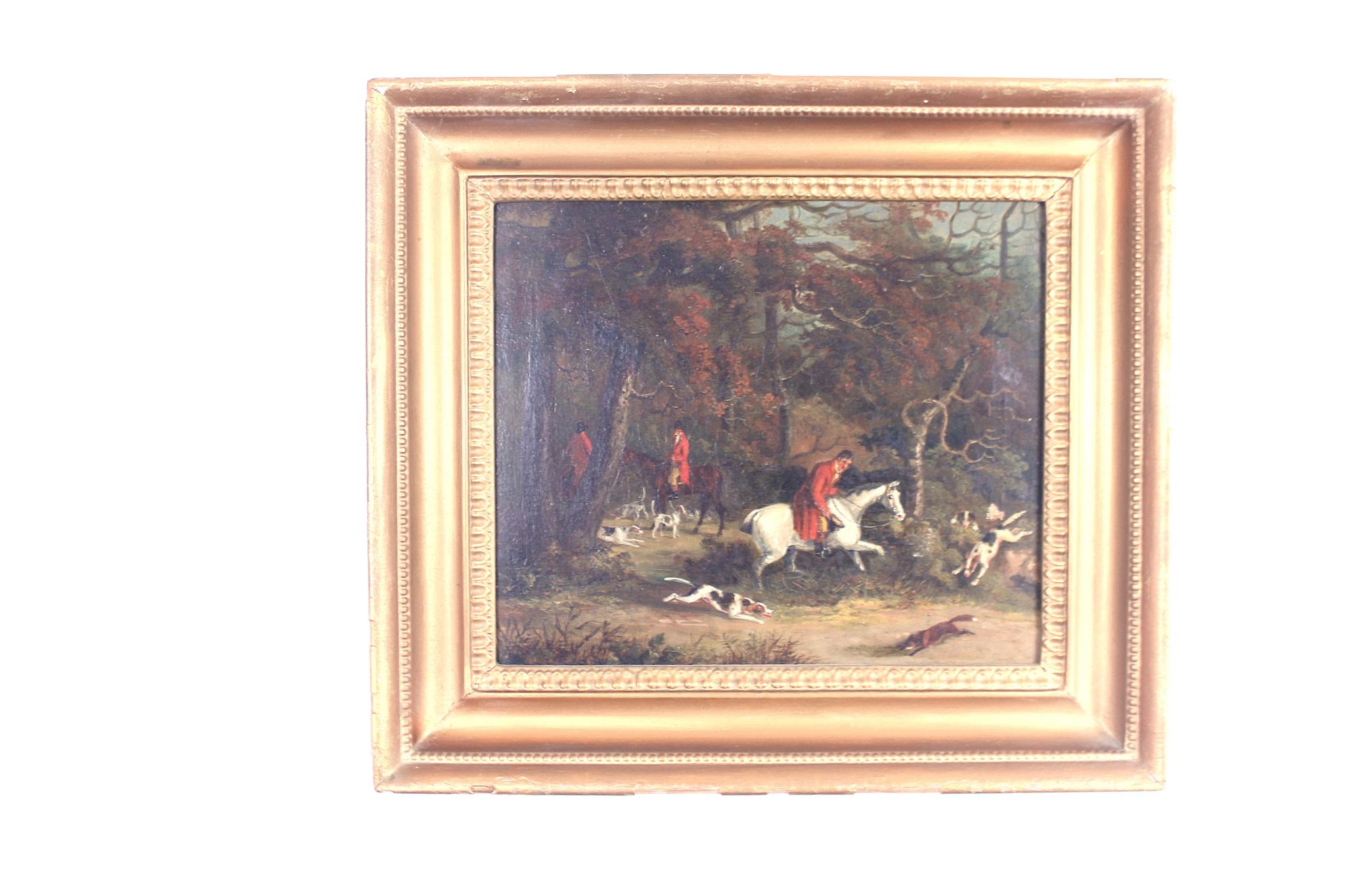 Early 19th Century Early 19th century horse  painting For Sale