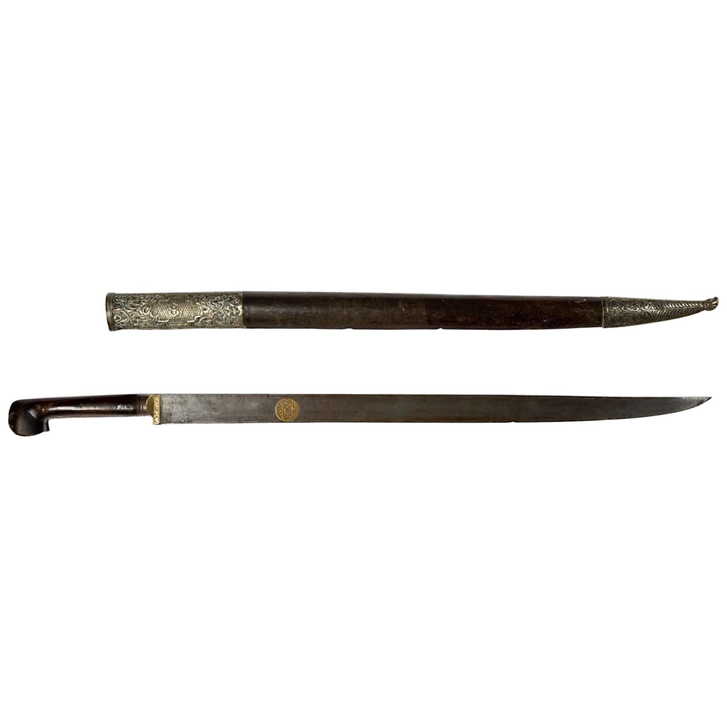 Early 19th Century, Important Ottoman Yataghan Sword, Turkey For Sale