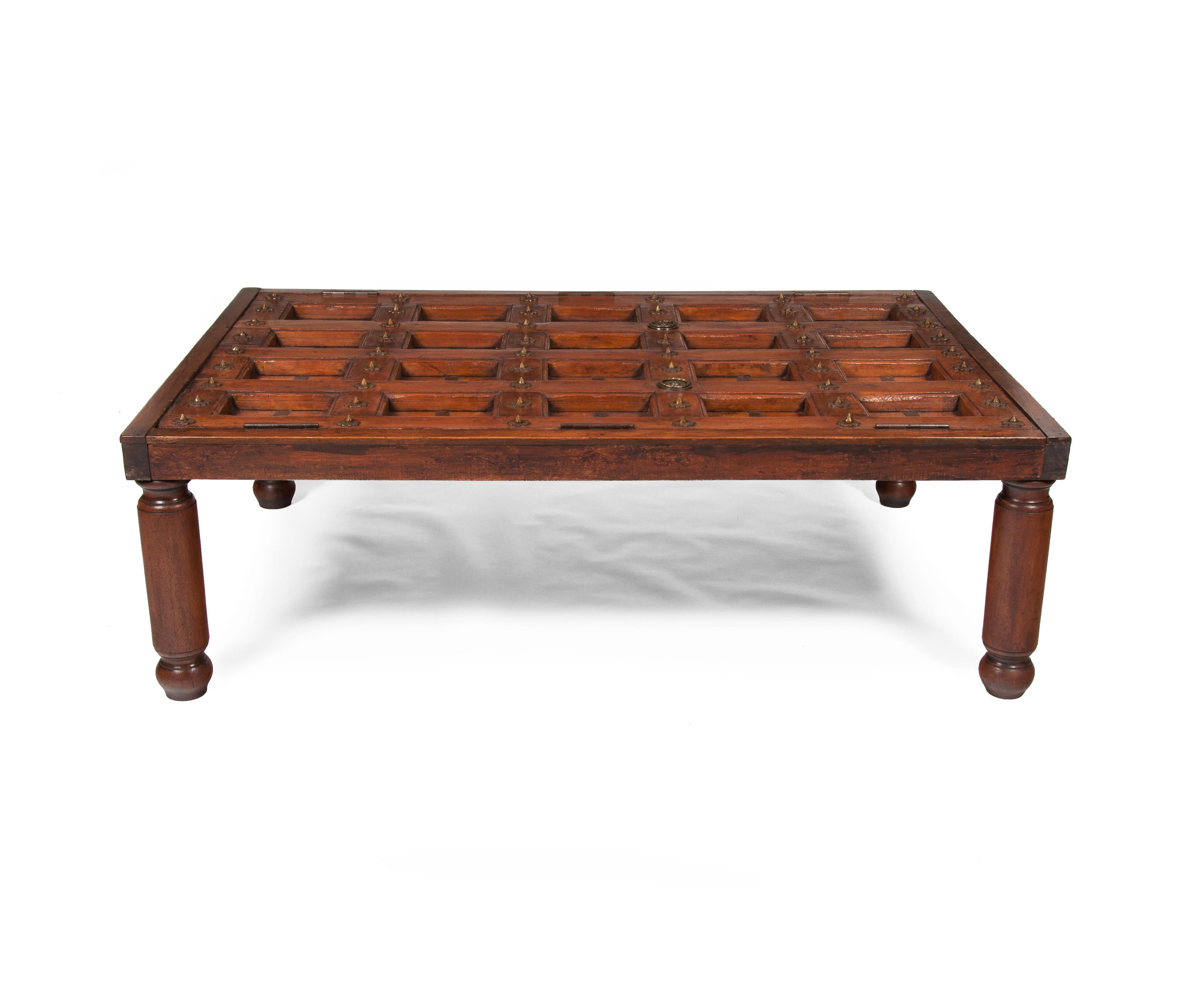 Early 19th Century Indian Door Coffee Table 6