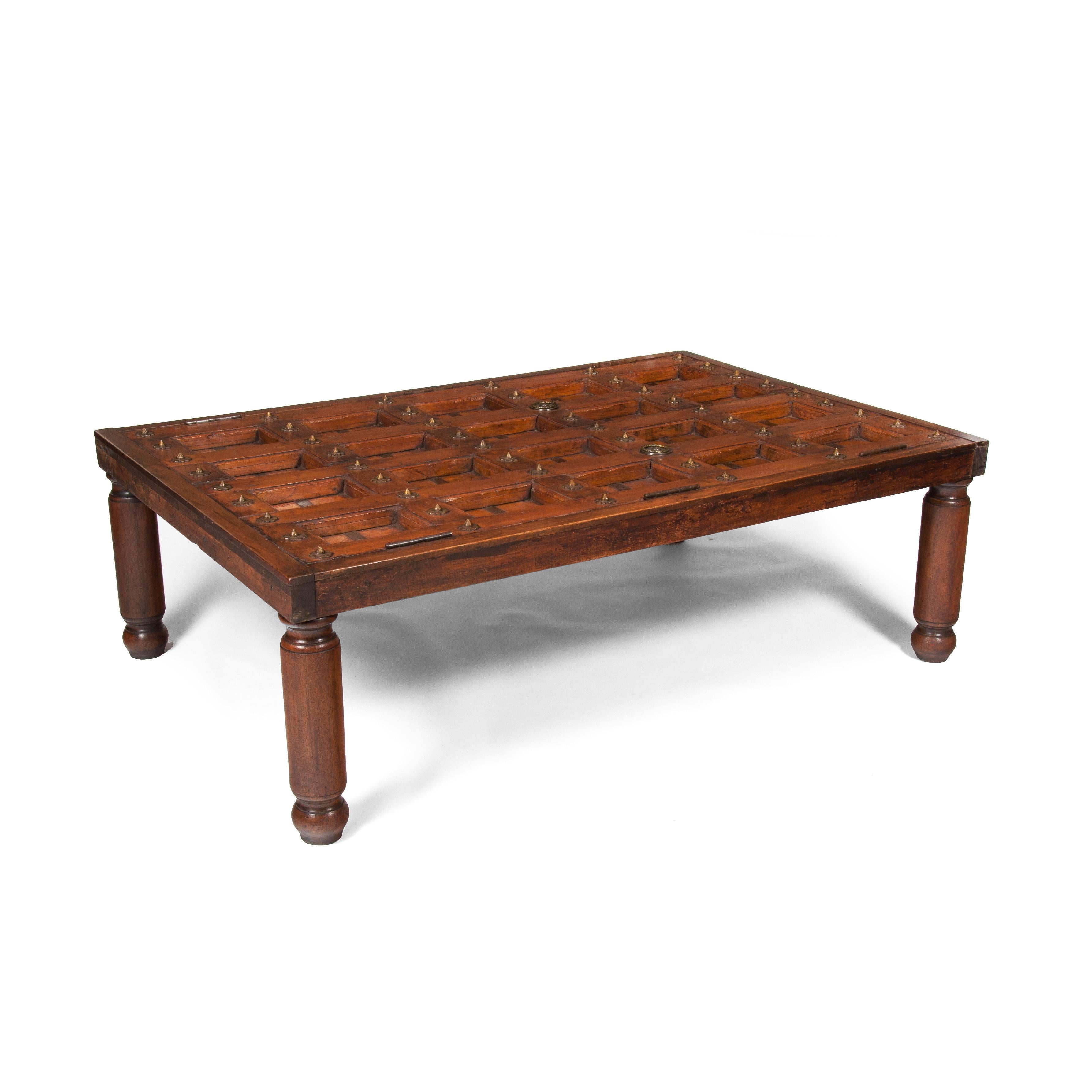Early 19th Century Indian Door Coffee Table 4