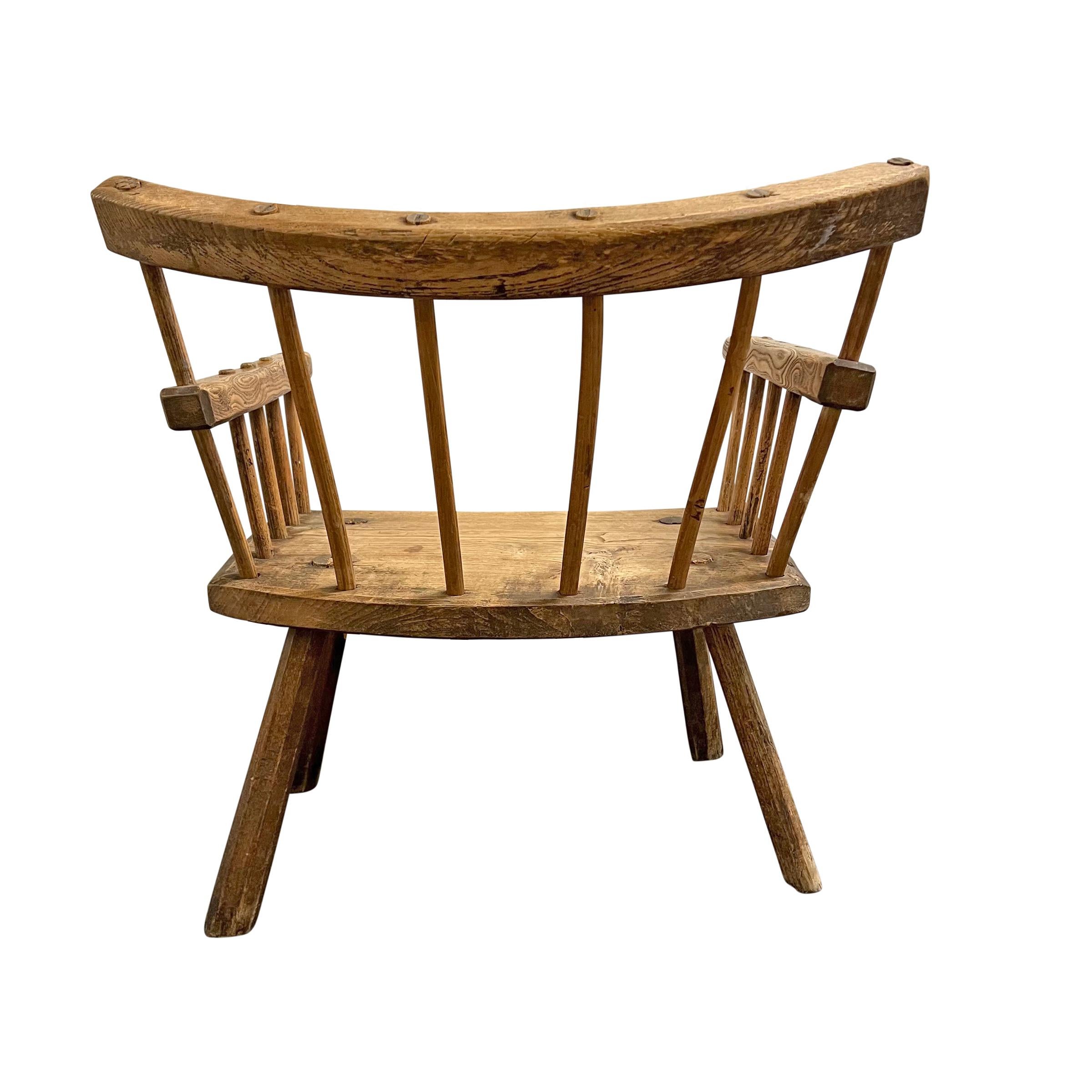 Early 19th Century Irish Hedge Chair 2