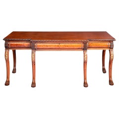 Table console irlandaise Regency du début du 19e siècle