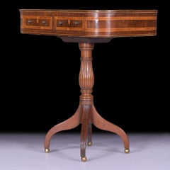 Tavolino in mogano della Reggenza irlandese dell'inizio del XIX secolo, con dettagli di Butler's of Dublin