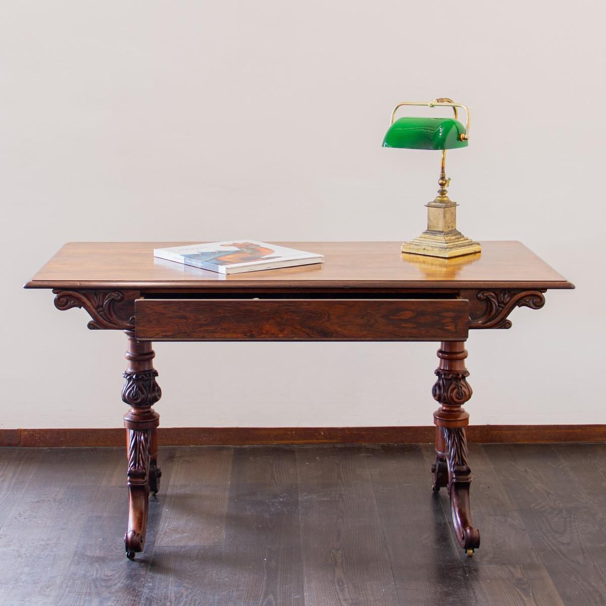 Early 19th Century Irish Rosewood Occasional Table 6