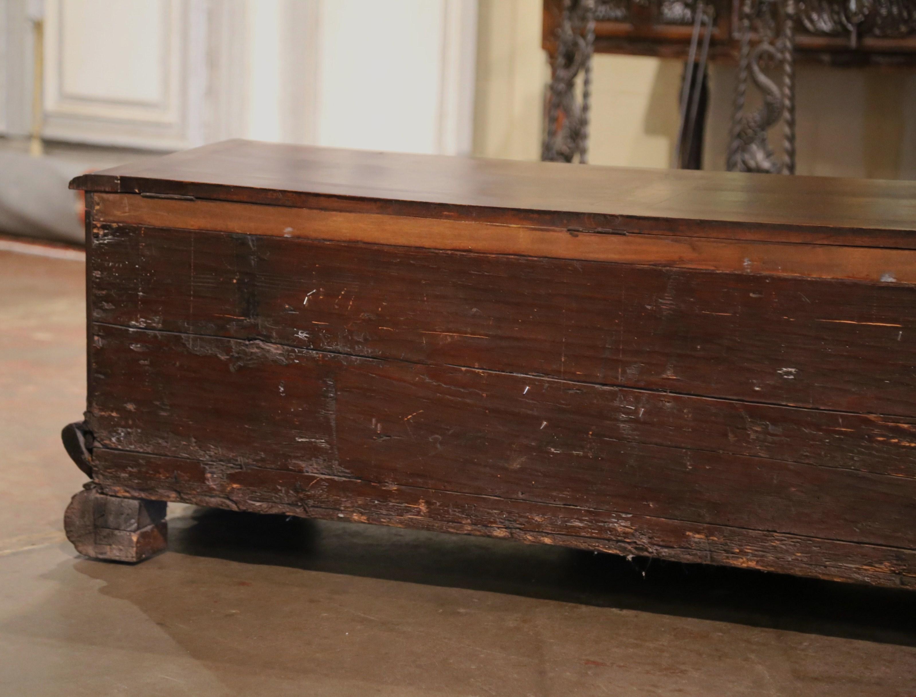 Early 19th Century Italian Carved Walnut 