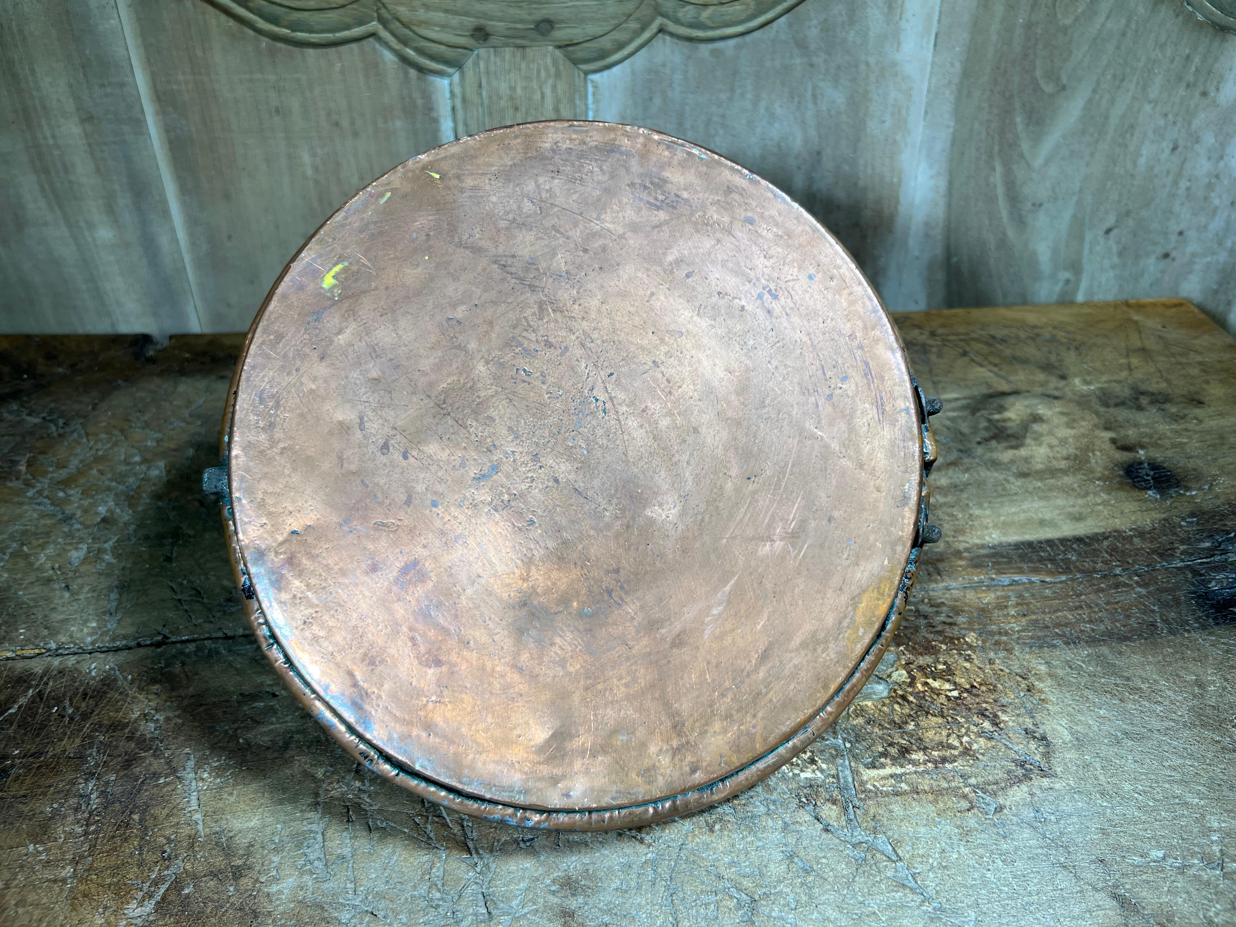 Early 19th Century Italian Copper Pan 1