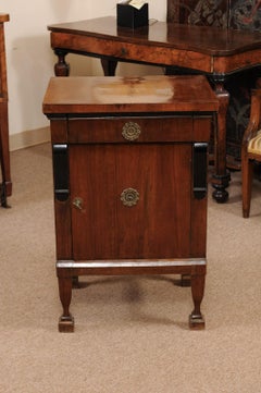 Early 19th Century Italian Empire Commodino with Ebonized Detail
