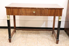 Early 19th Century Italian Empire Small Antique Desk