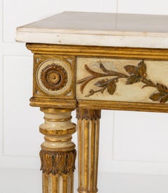 Early 19th Century Italian Gilt Console Table