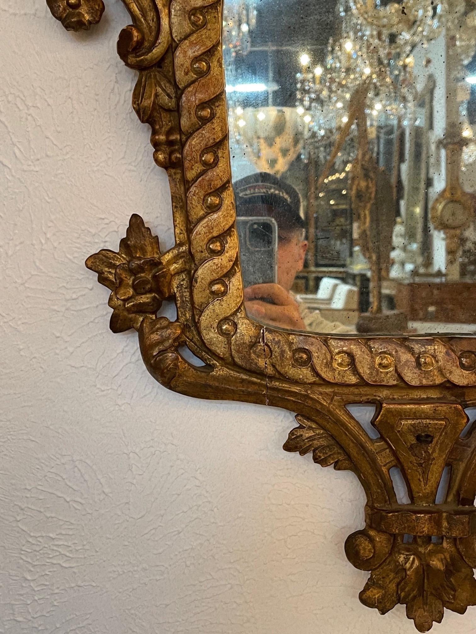 Early 19th Century Italian Giltwood Mirrors For Sale 2
