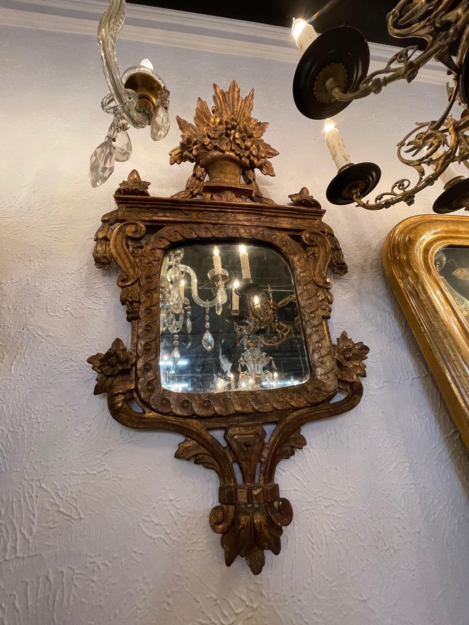 Early 19th Century Italian Giltwood Mirrors For Sale 3