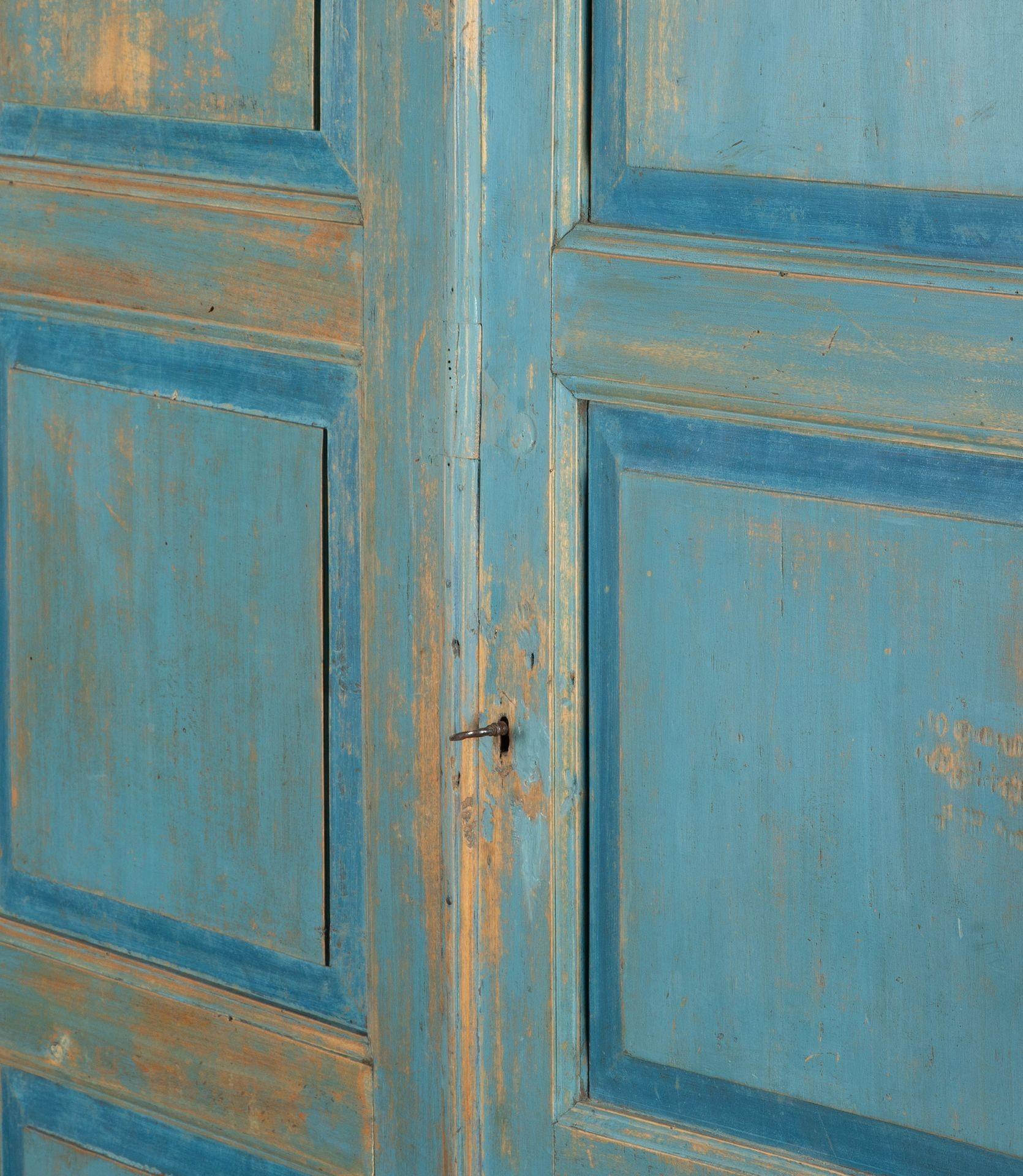 Pine Early 19th Century Italian Knock Down Armoire For Sale