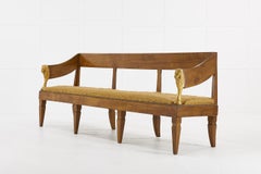Early 19th Century Italian Lion's Head Sofa