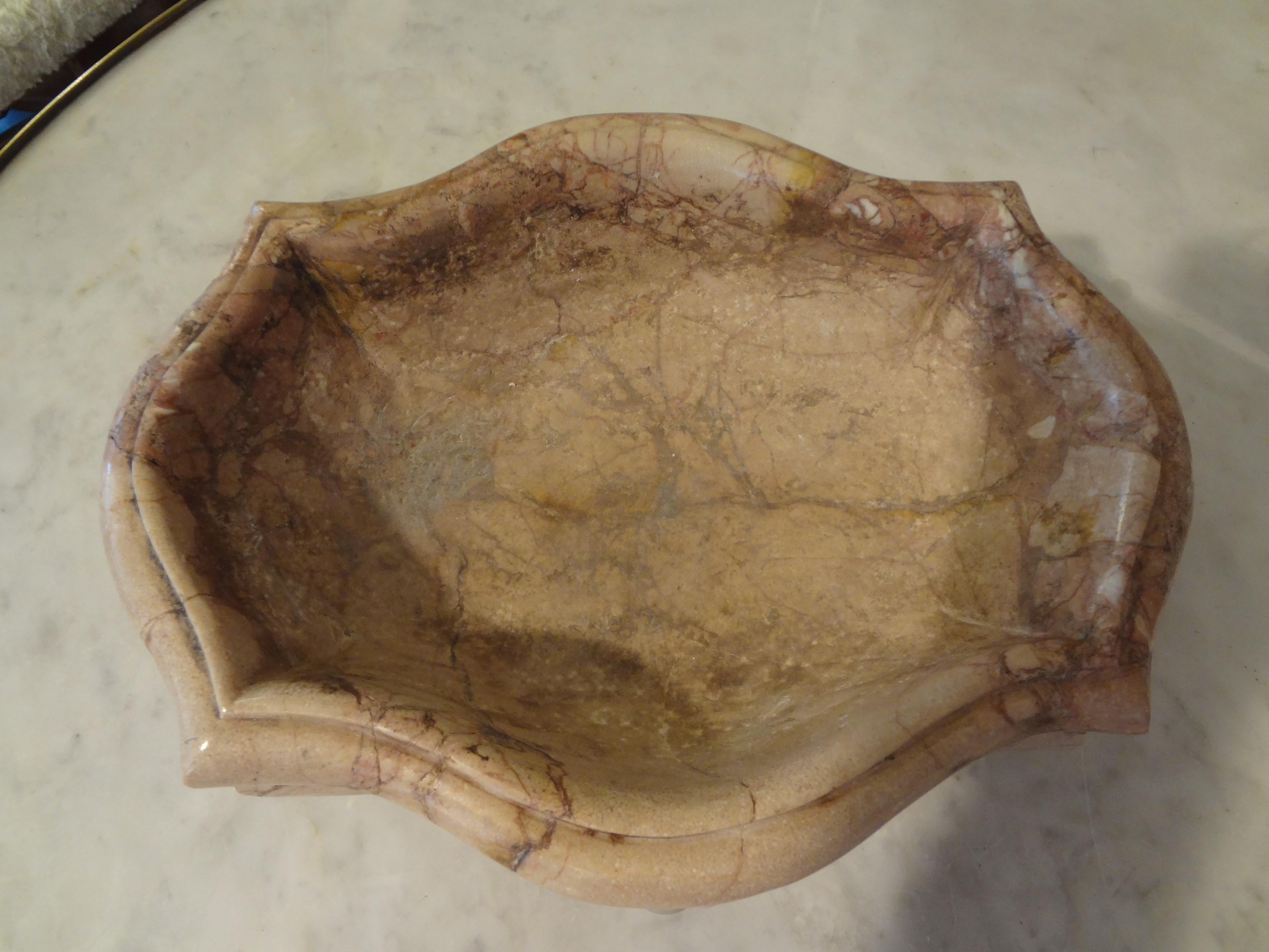 Greco Roman Late 18th-Early 19th Century Italian Marble Bowl