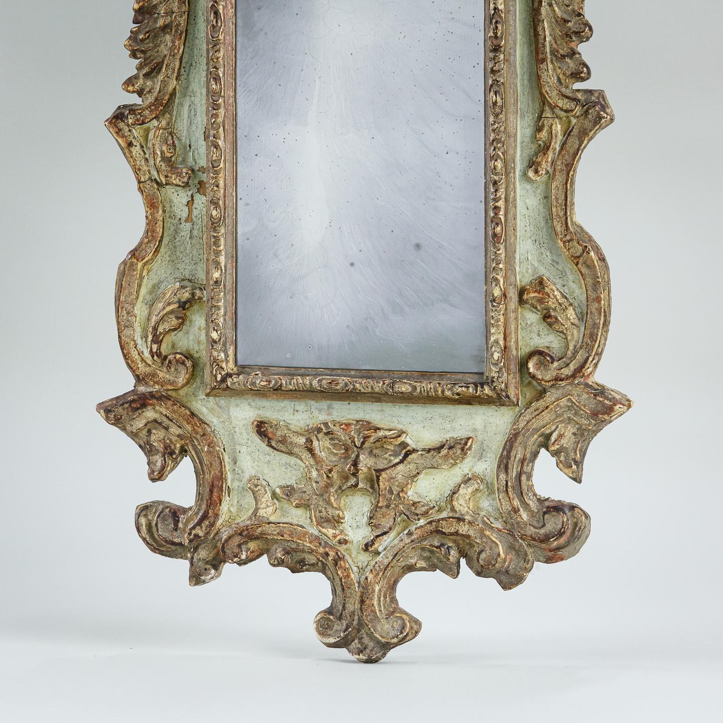 Wood Early 19th Century Italian Mirror
