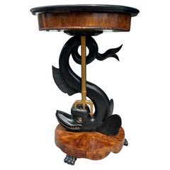 Early 19th Century Italian Neoclassical Dolphin Side Table