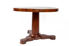 Early 19th Century Italian Neoclassical Walnut Center Table