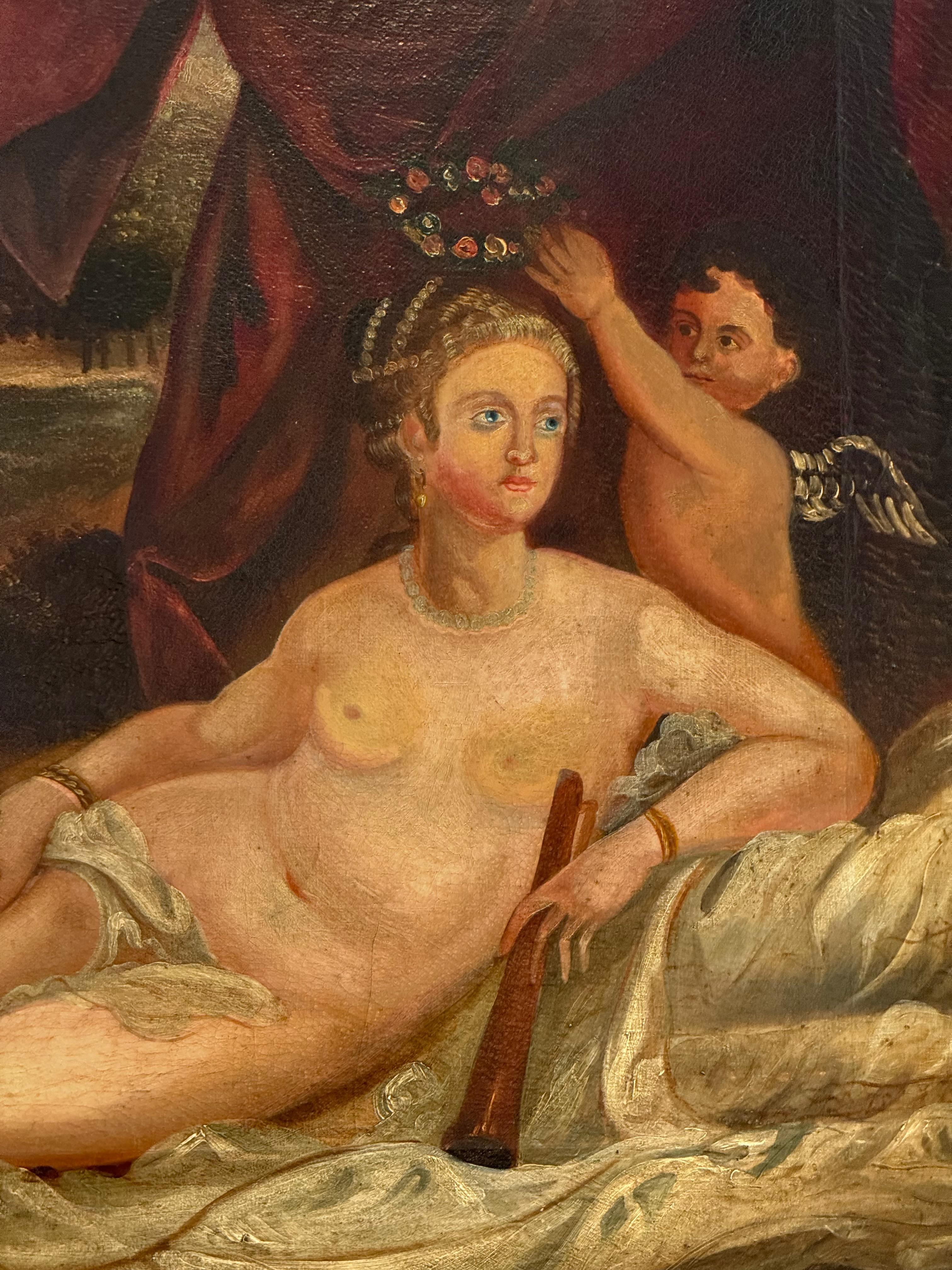 Tela Pittura italiana dell'inizio del XIX secolo, incorniciata