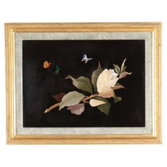 Plaque italienne en Pietra Dura du début du 19e siècle