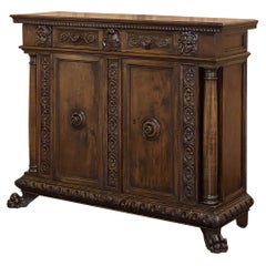 Early 19th Century Italian Walnut Renaissance Revival Buffet