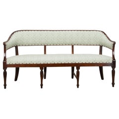Early 19th Century Italian Walnut Sofa