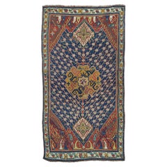 Kazak-Teppich aus dem frühen 19. Jahrhundert - Antiker kaukasischer Teppich, Antiker Teppich