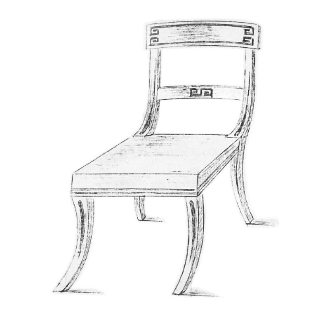 Early 19th Century Klismos Chairs 7