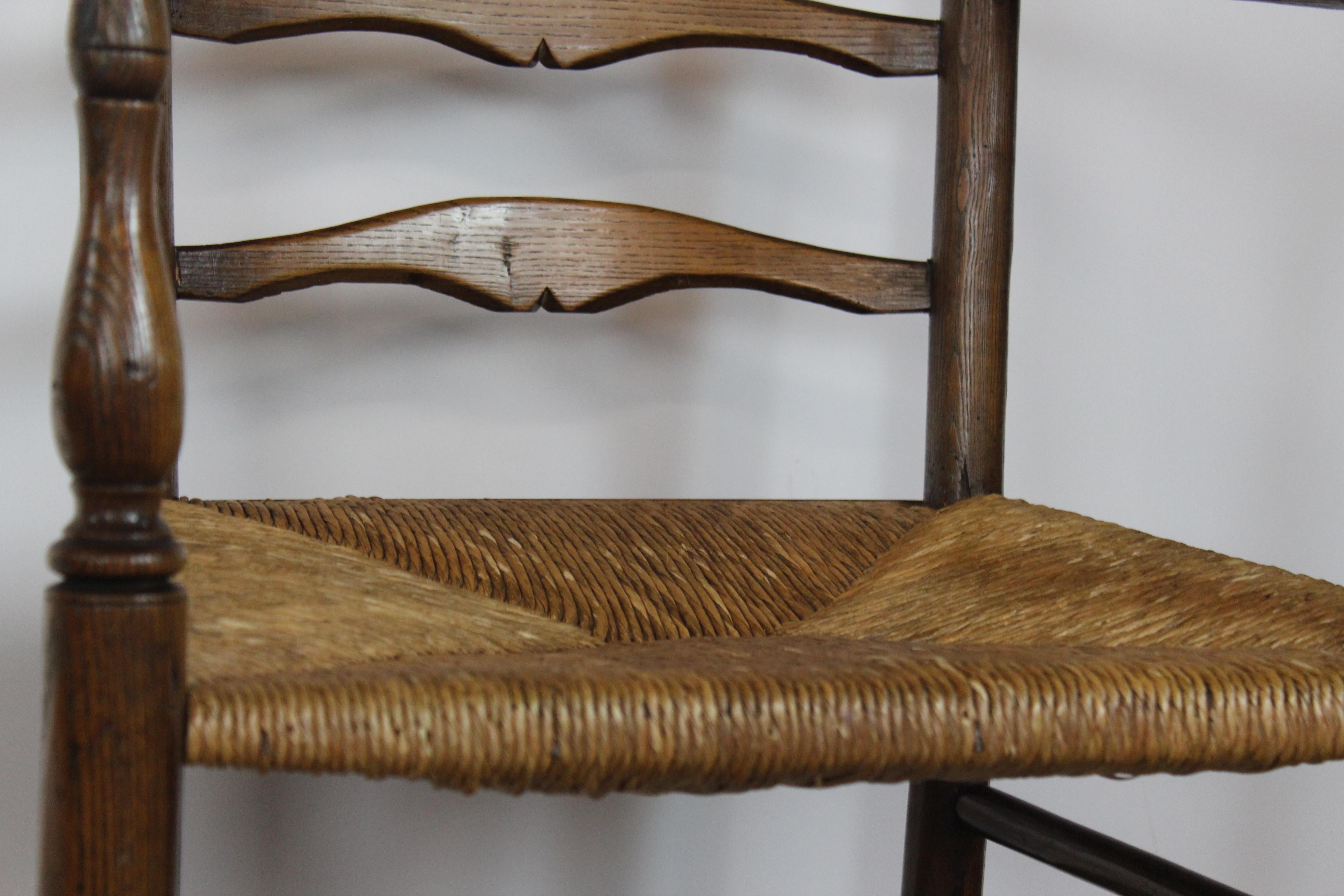 Early 19th Century Ladder Back Chair 2