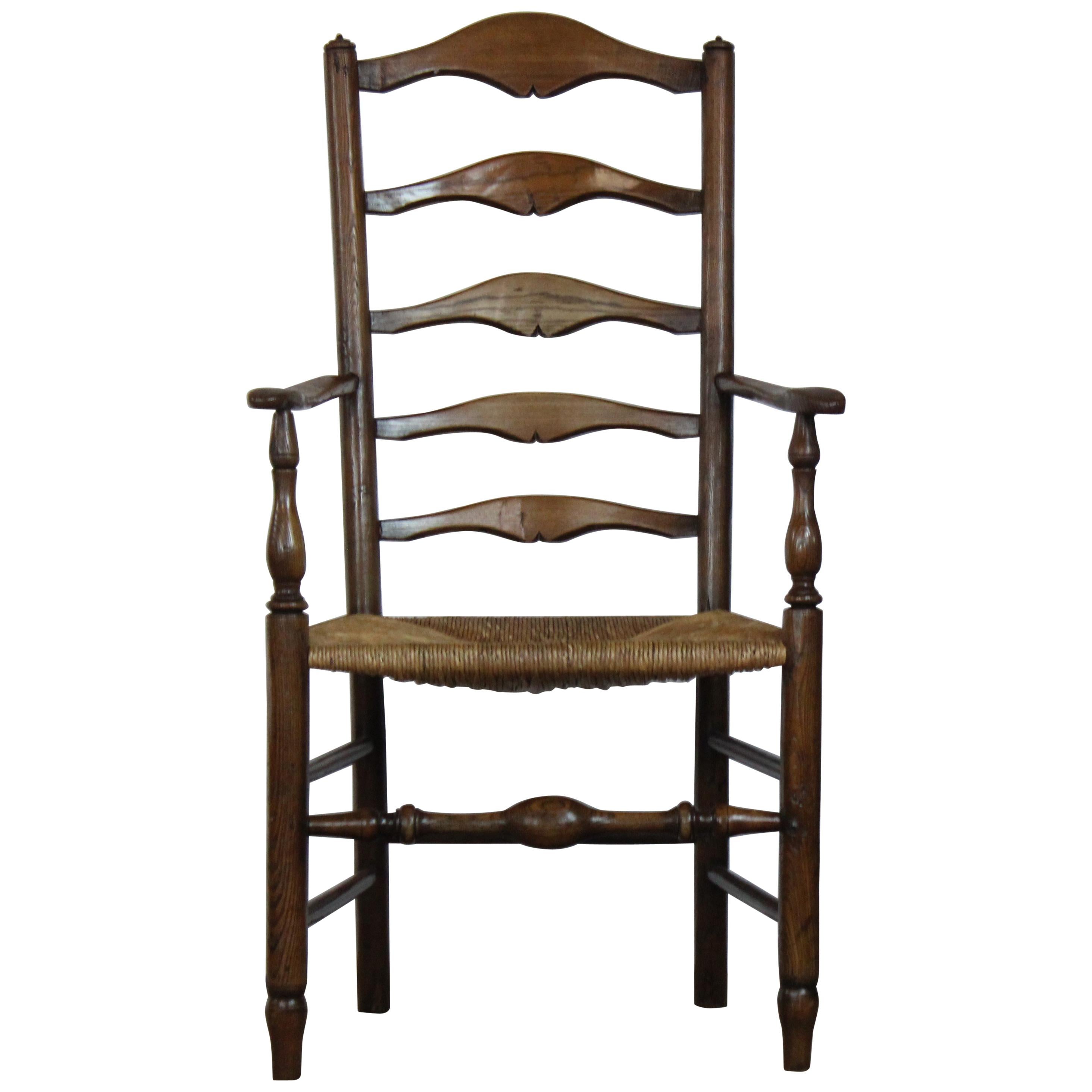 Early 19th Century Ladder Back Chair