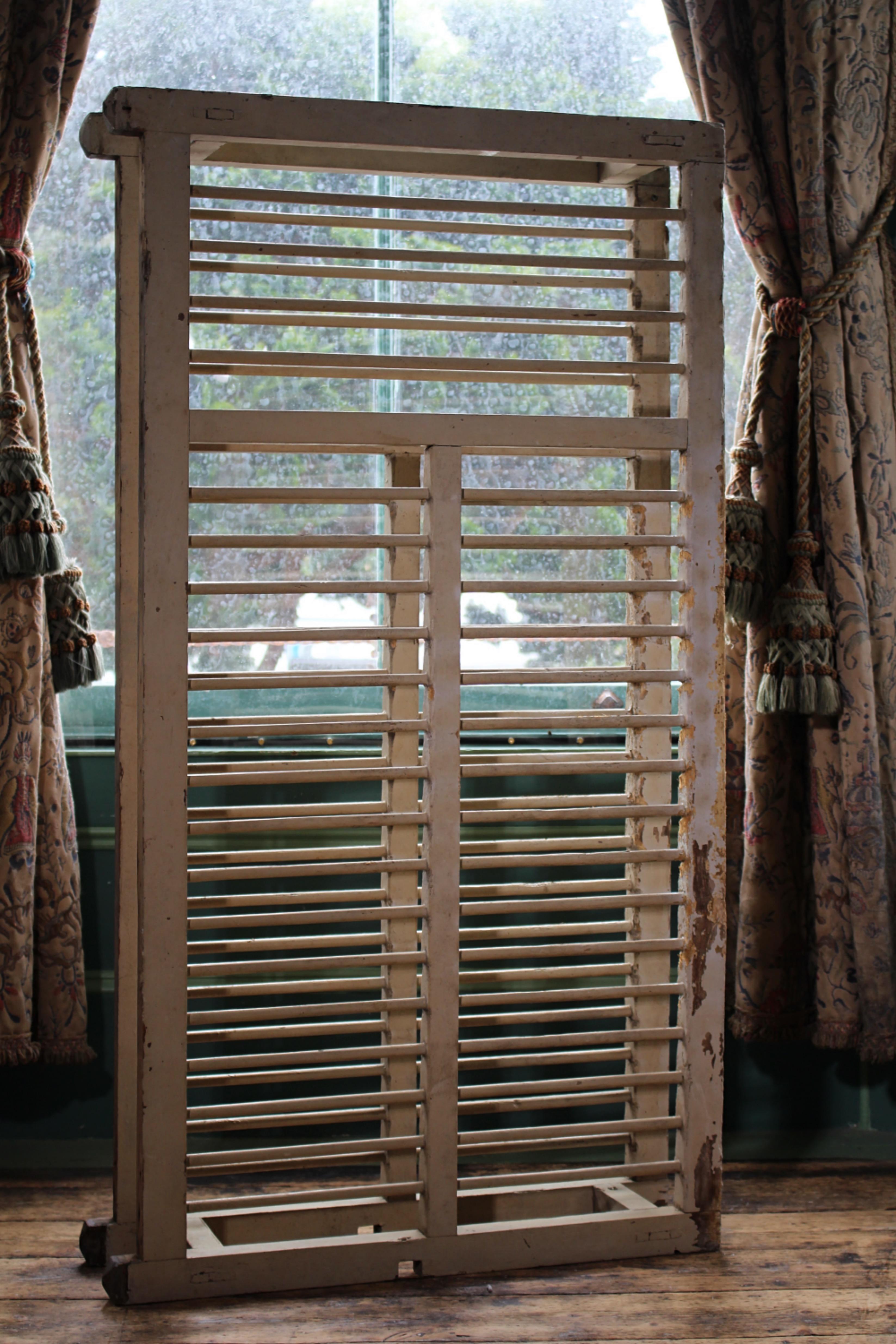 Early 19th Century Large Georgian English Country House Plate Rack 6