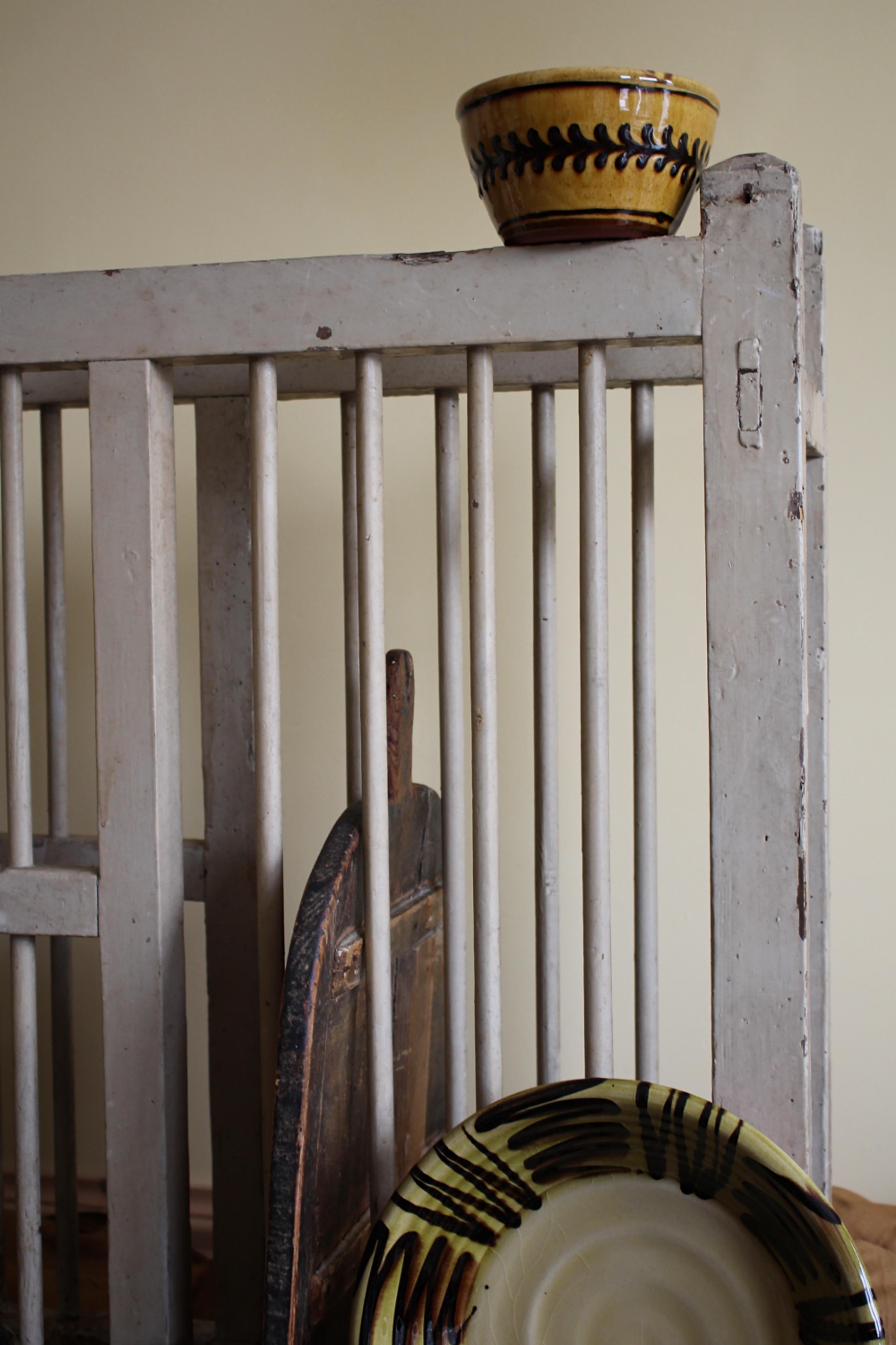 British Early 19th Century Large Georgian English Country House Plate Rack