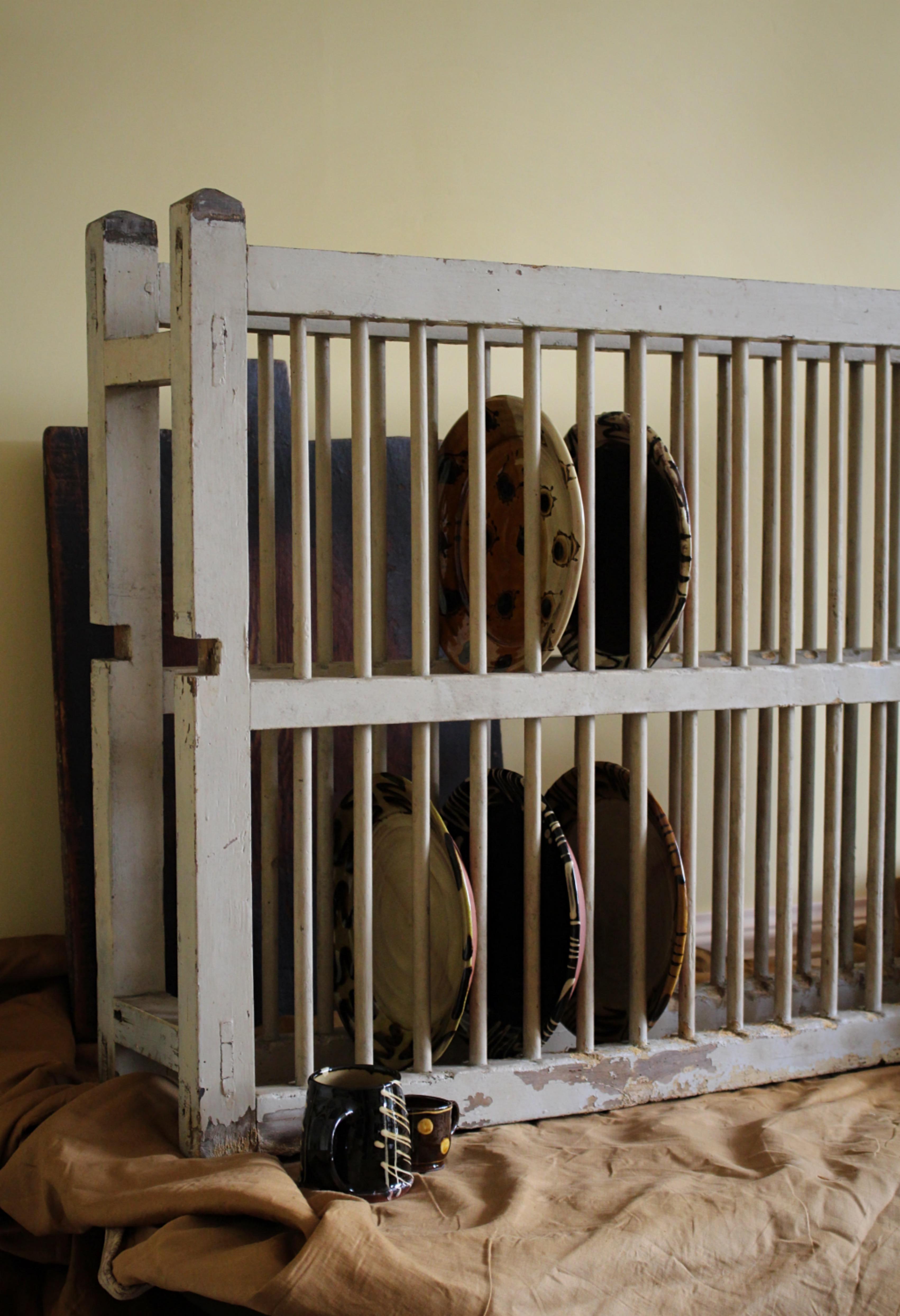 Early 19th Century Large Georgian English Country House Plate Rack 2