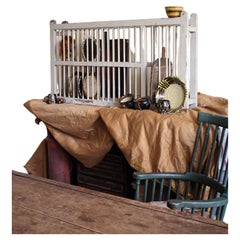 Early 19th Century Large Georgian English Country House Plate Rack