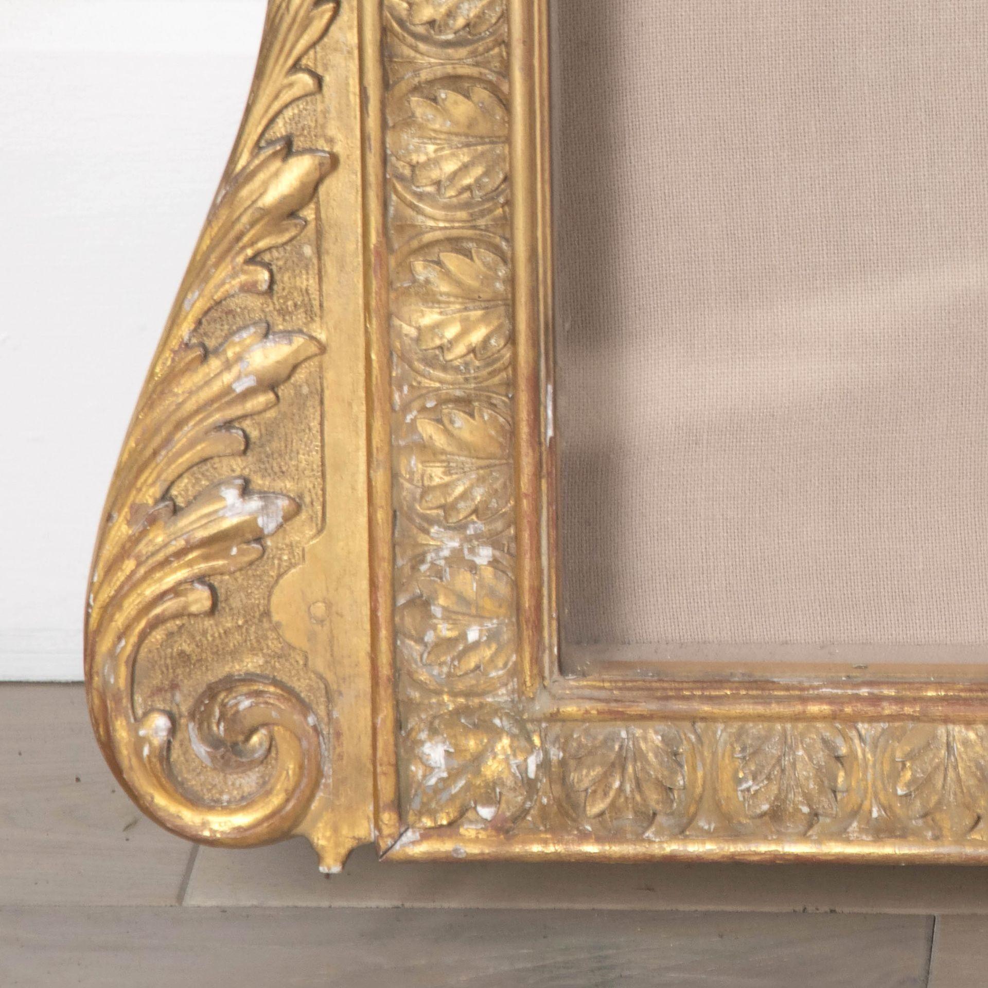 Giltwood Early 19th Century Large Gilt Wall Display Cabinet For Sale