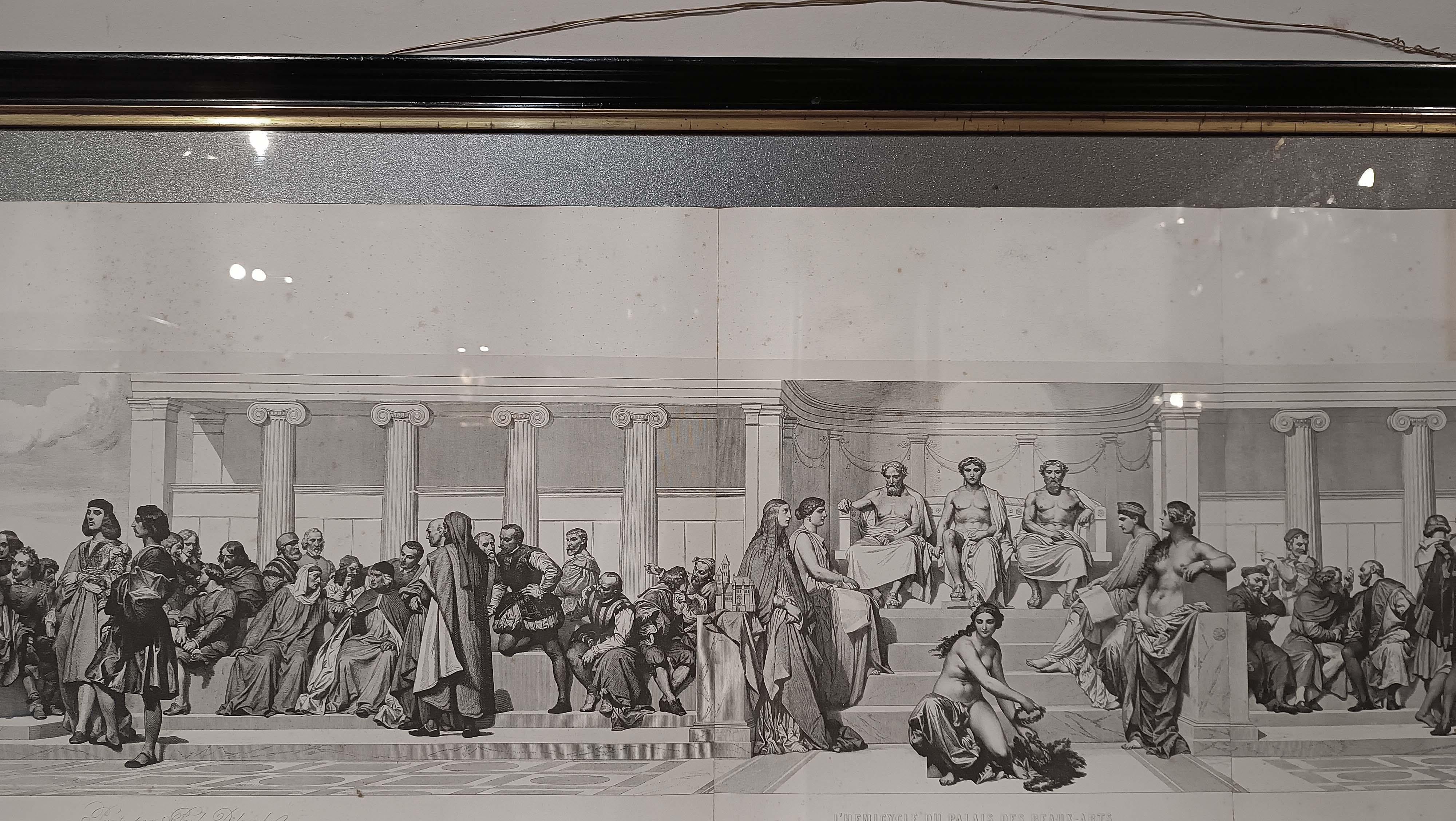 EARLY 19th CENTURY LITHOGRAPH BY HENRIQUEL-DUPONT DEPICTING 