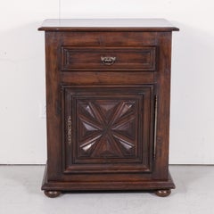 Early 19th Century Louis XIII Oak Jam Cabinet or Confiturier from Normandy