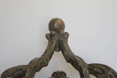 Early 19th Century Louis XIV Style Bed Corona Crown Shaped Canapé