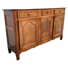 Early 19th Century Louis XV Style Cherry Enfilade Buffet
