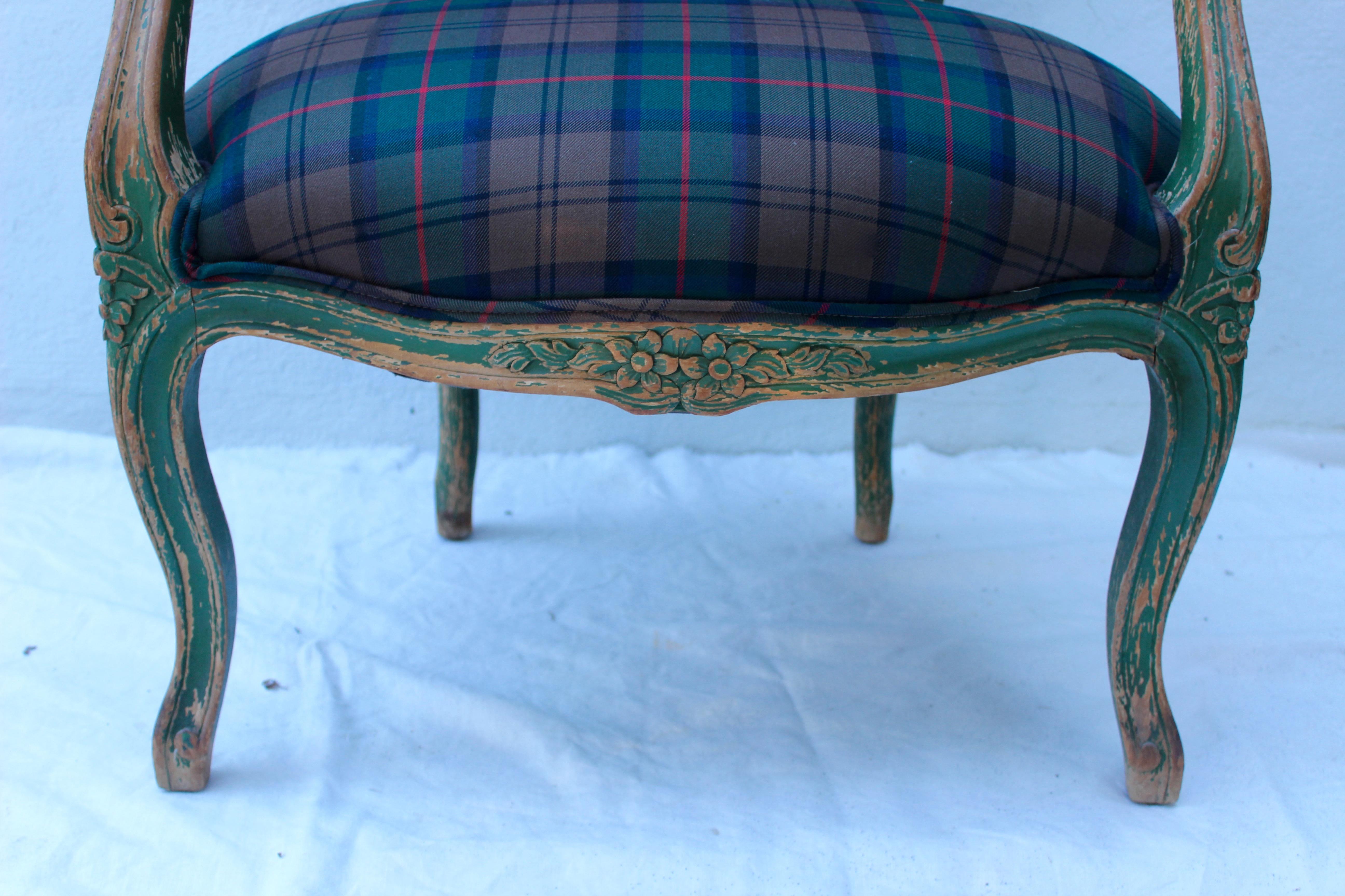 Early 19th Century Louis XV Style Fauteuil 1