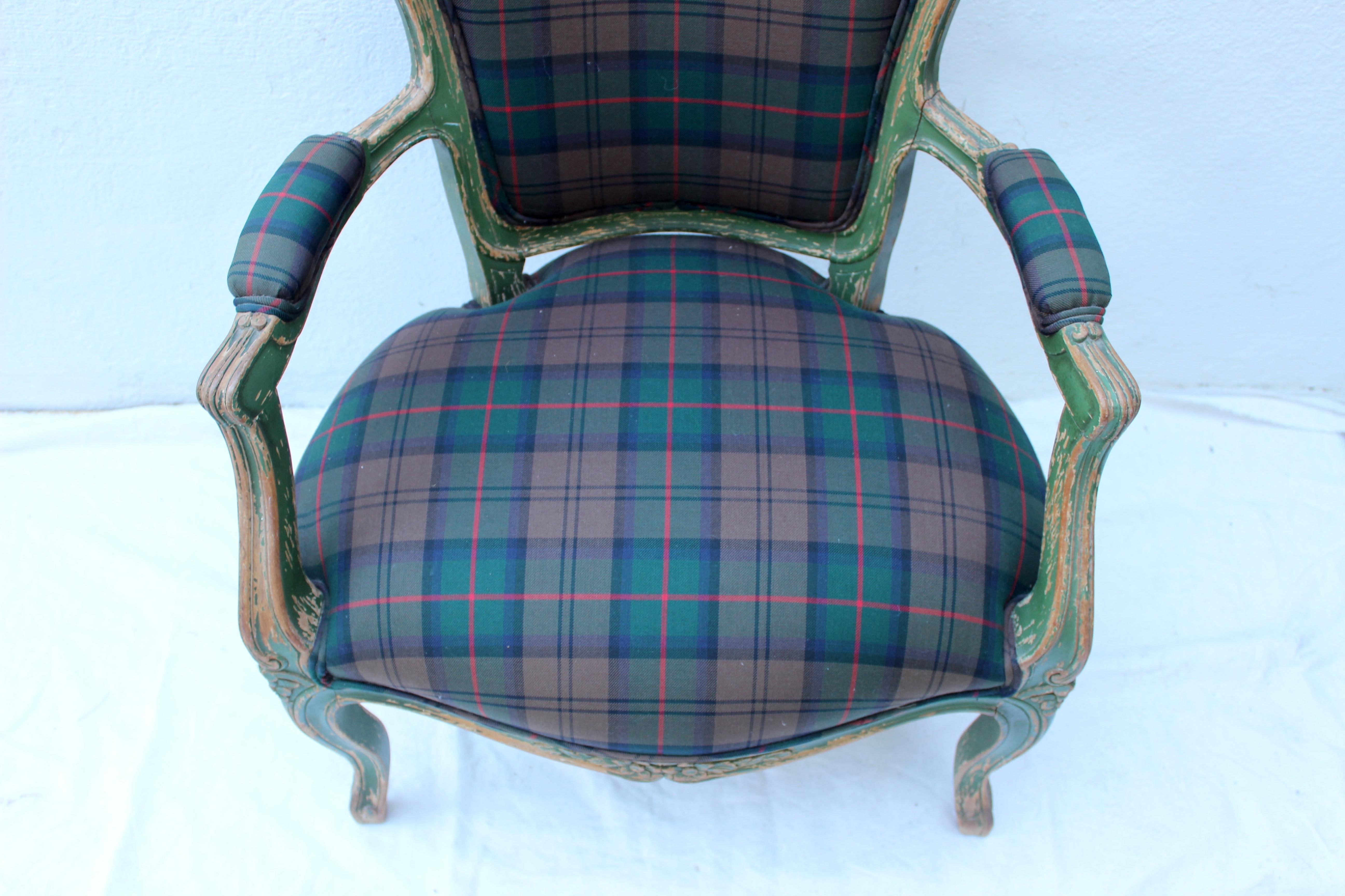 Early 19th Century Louis XV Style Fauteuil at 1stDibs