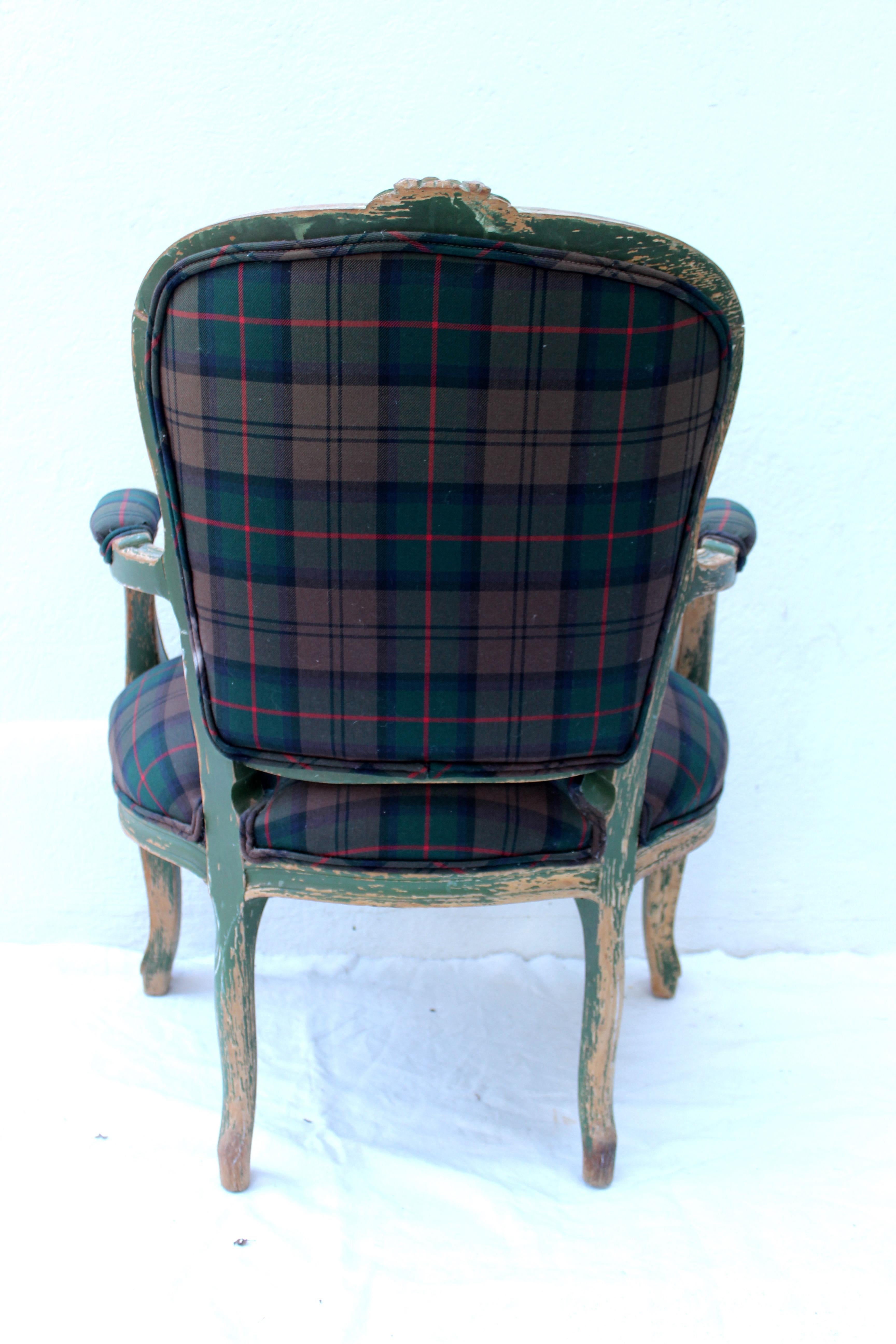 Early 19th Century Louis XV Style Fauteuil 4