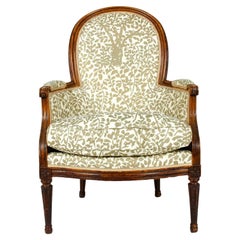 Early 19th Century Louis XVI Style Fauteuil / Armchair Chair