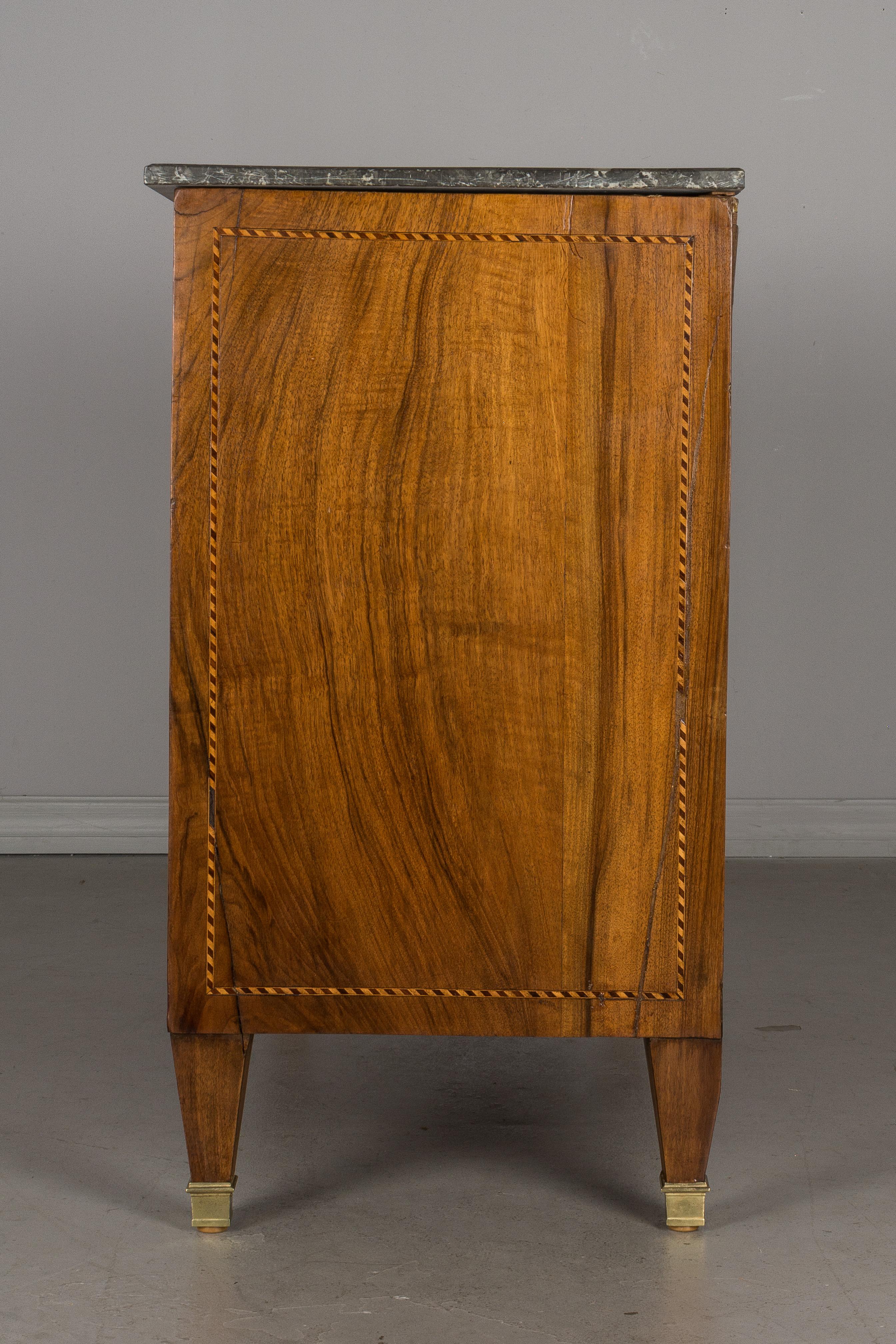 Early 19th Century Louis XVI Style Marquetry Commode 1