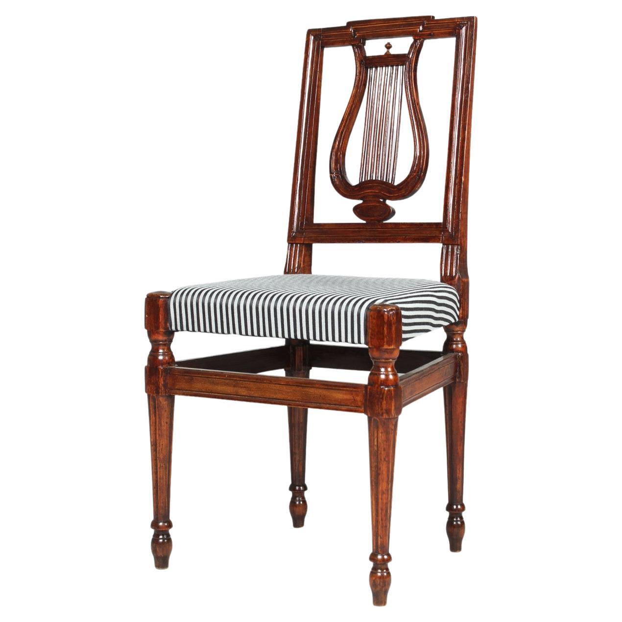 Early 19th Century Lyre-Chair